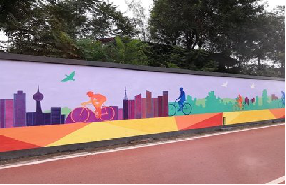 宁化墙体彩绘-围墙