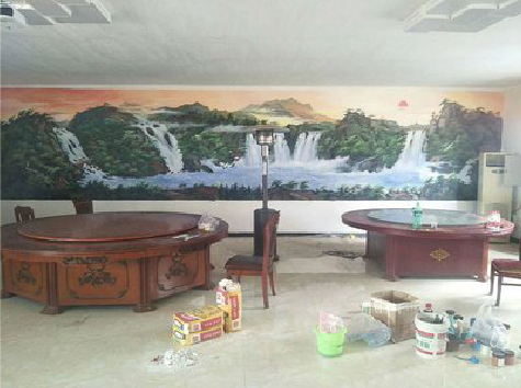 宁化墙绘-写实风景