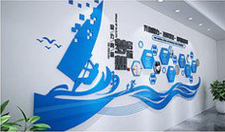 宁化海浪主题文化墙如何设计？