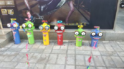 宁化商业区彩绘